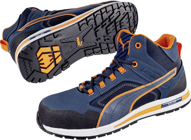 Puma Schnürstiefel 633140, S3, src, hro, Gr.45