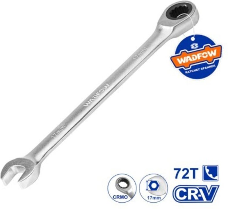 14-mm-Ratschen-Maulschlüssel - WADFOW, TOLSEN