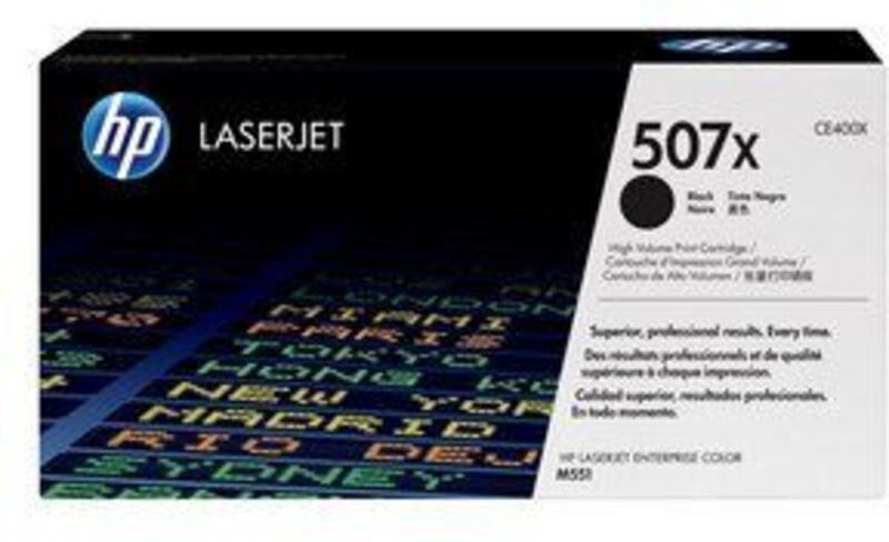 Toner Originalzubehör 507X ca. 11.000 Seiten schwarz