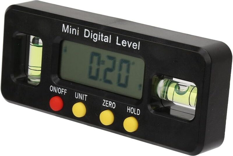 360-Grad-Winkelsucher, digitaler Winkelmesser, Mini-magnetischer Neigungsmesser, Gehrungsduplikator, 100-mm-Winkelmesswe...