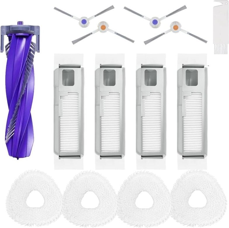 Für Freo X Ultra Wichtigsten Seite Pinsel HEPA-Filter Mopp Tuch Pads