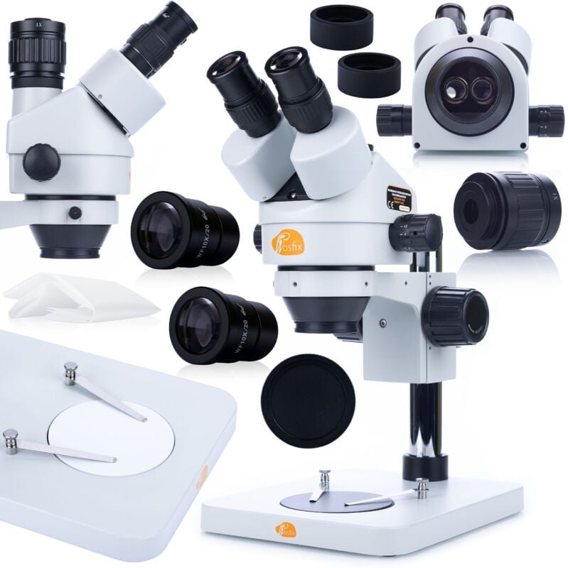 Trinokulares stereoskopisches Mikroskop Mercury Pro MSMP-T-PS1