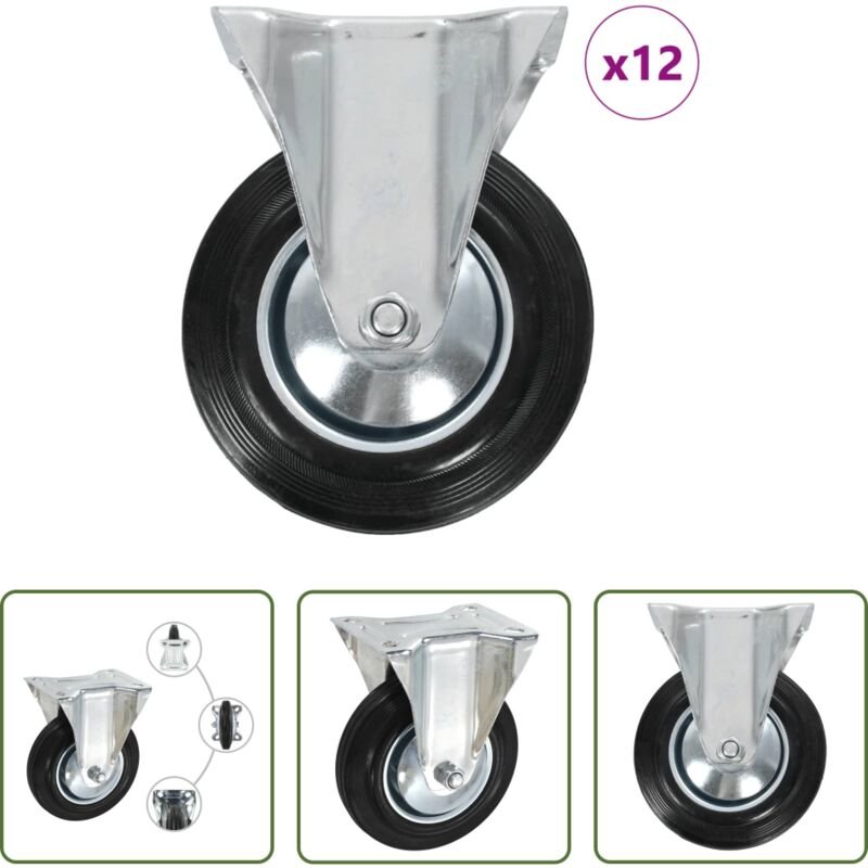 Bockrollen - 12 Stk. Bockrollen 160 mm