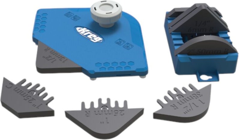 Frässchablonen Set 8 tlg. ( PRS1000 ) für Ecken - Kreg