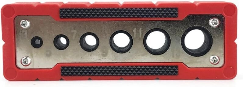 Bohrschablone, Bohrlochpositionierer, Bohrblockzubehör für 2 bis 12 mm oder 3 bis 13 mm Bohrer, Bohrschablonenanschluss