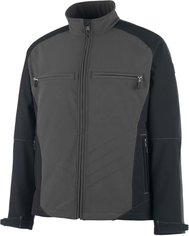 Thumbnail - Dresden Softshelljacke Anthrazit-Schwarz s - Mascot