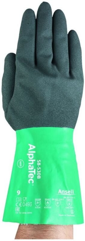 Handschuh AlphaTec 58-530B,Gr.9 6 Stk - Ansell