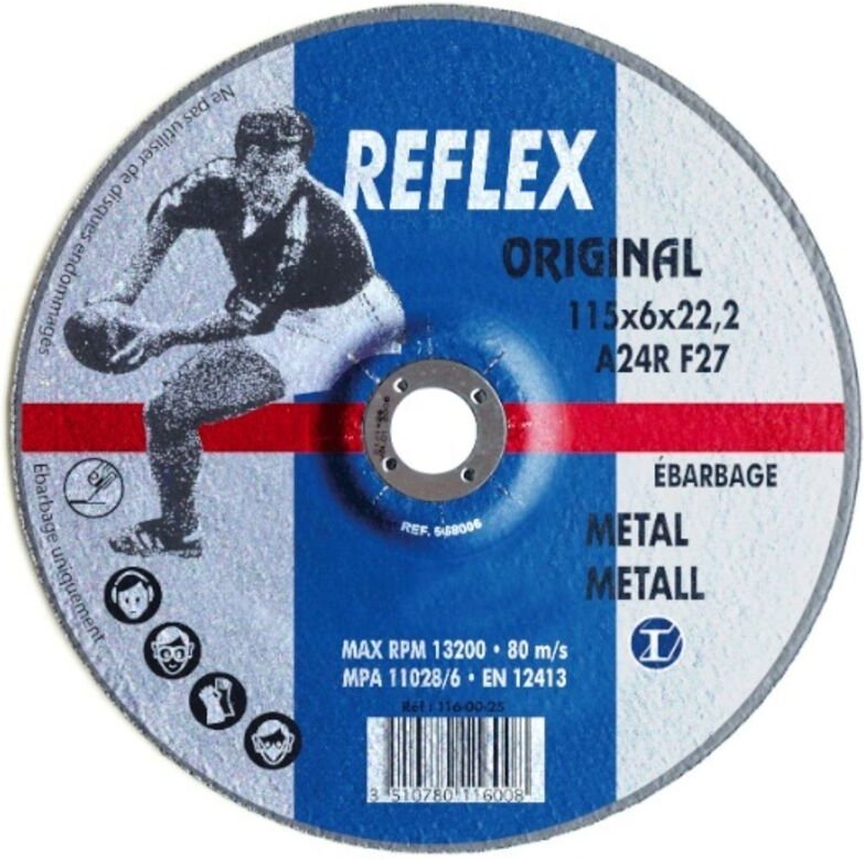 Schruppscheibe für Metalle Ø 125 mm OUTIFRANCE