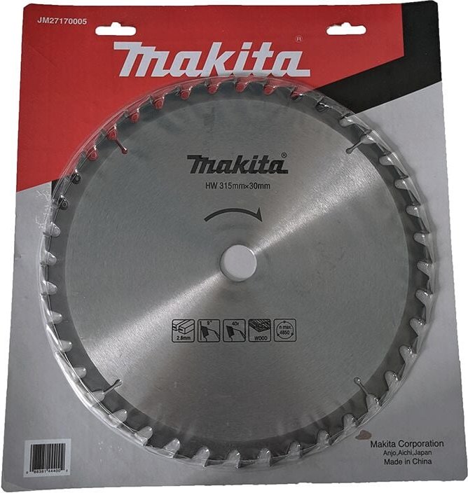 KLINGE FÜR GRUGEOIR 2712 MAKITA 315 mm Code JM27170005