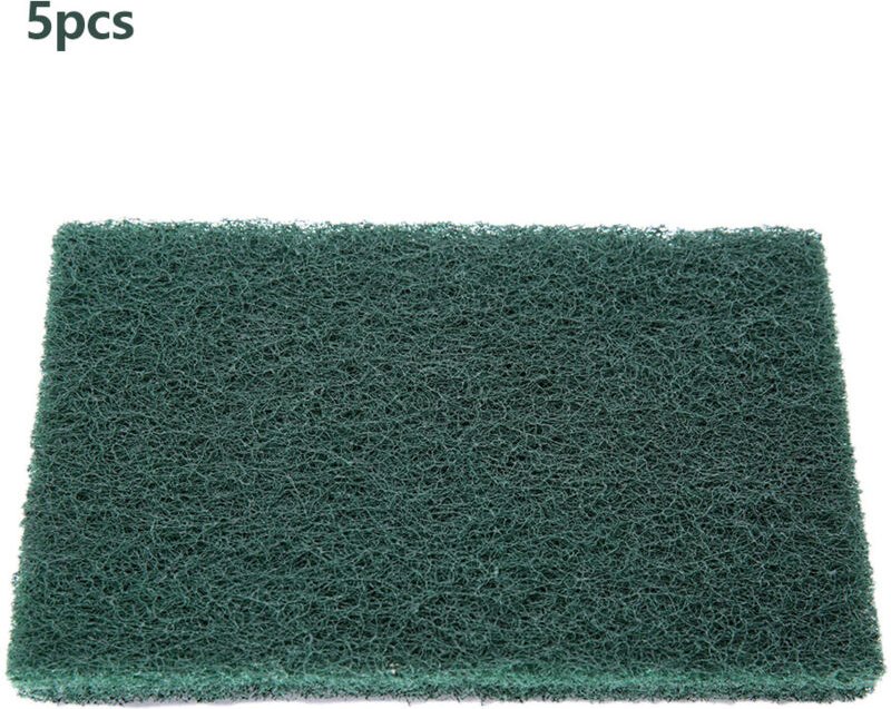 Thumbnail - Packung mit 5 industriellen Schleifpads (grün mit grober Körnung)