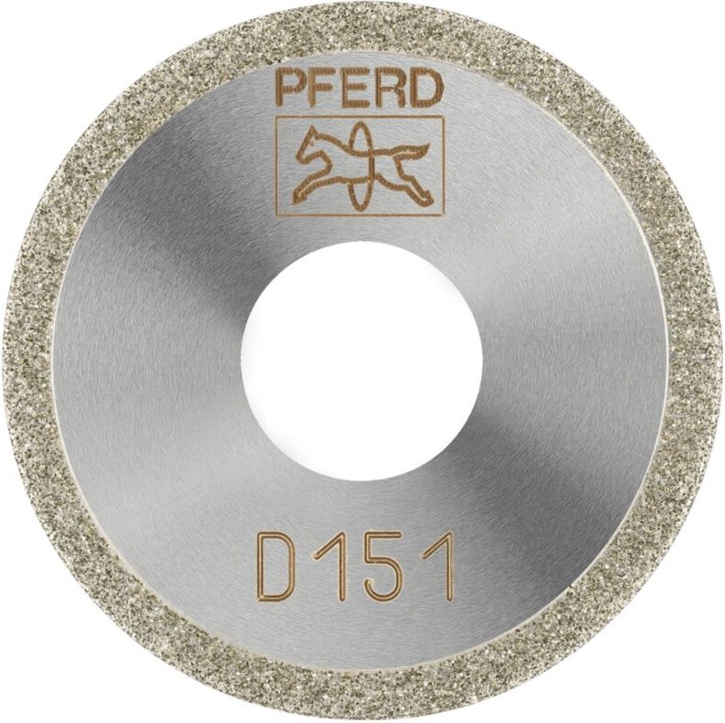 Pferd - Diamant-Trennscheibe D1A1R 30x1,0x10,0mm D151 (mittel) für Glas/Keramik/Hartmetall