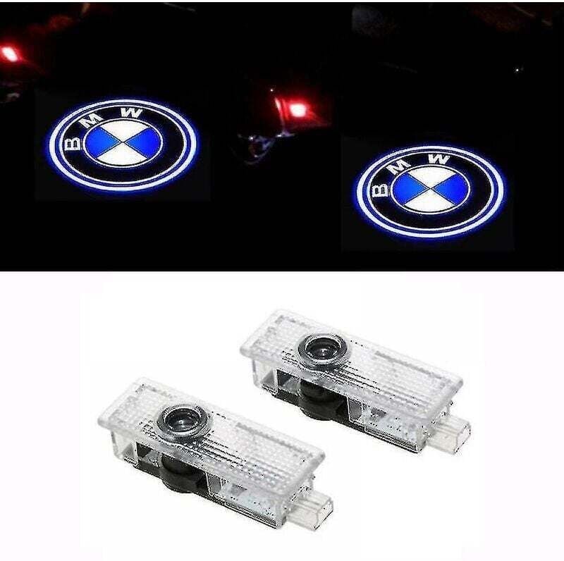 VORDERSEITE 2x LED BMW Türlogo-Projektoren Lichtstil 2-