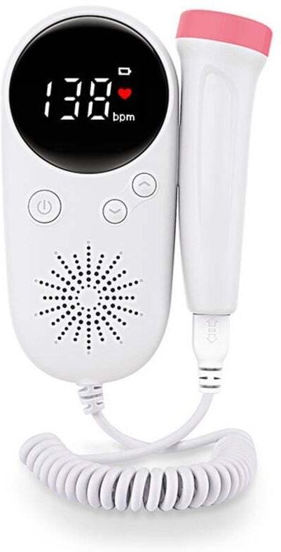 Herzfrequenzmonitor für das Baby, Bewegungsmonitor für das Baby, tragbarer Rekorder mit LCD-Bildschirm, digitaler Herzfr...