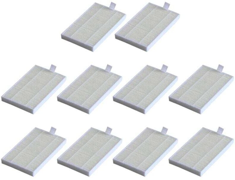 10 Ersatzteile für HEPA-Filter für Saugroboter, kompatibel mit C30B, 800T und 820S