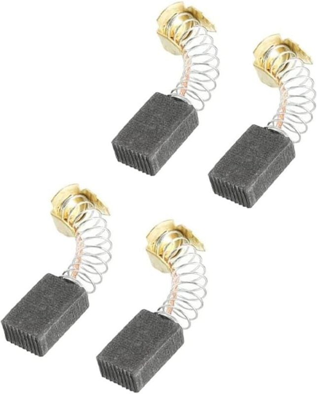 4 Stück Kohlebürsten für Elektromotor, Kohlebürste, Elektromotor-Kohlebürste, für Elektrowerkzeug (6 10 15 mm)