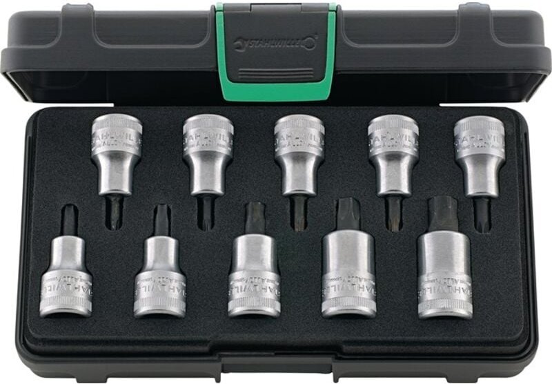 Stahlwille SchraubendreherEins.Garnitur1/210-tlg. Torx