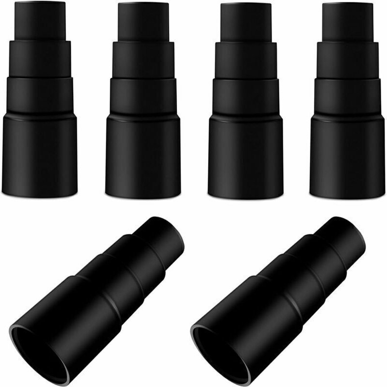 Staubsaugeradapter, 6er-Set, Staubsaugerschlauchadapter, Staubsaugeraufsatz, 25 mm/30 mm/34 mm/42 mm