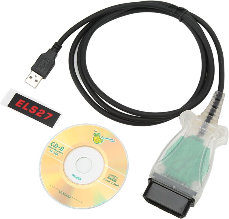 OBD2-Diagnosekabel als Ersatz für verschleißfesten Scan-Adapter ELS27 für Ford Focus C Max Mondeo. Praktisches OBDII-Sca...