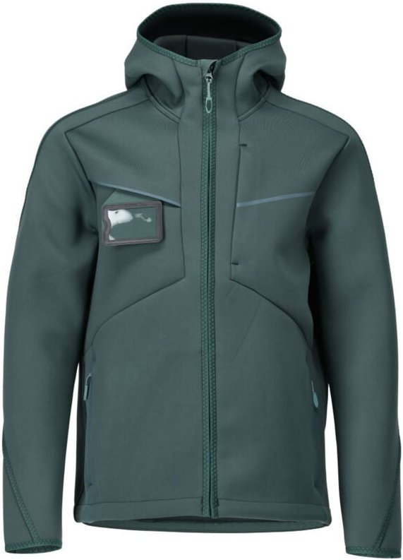 Mascot MASCOT® CUSTOMIZED Soft Shell Jacke mit Kapuze 22086-662-34 Gr. 3XL waldgrün