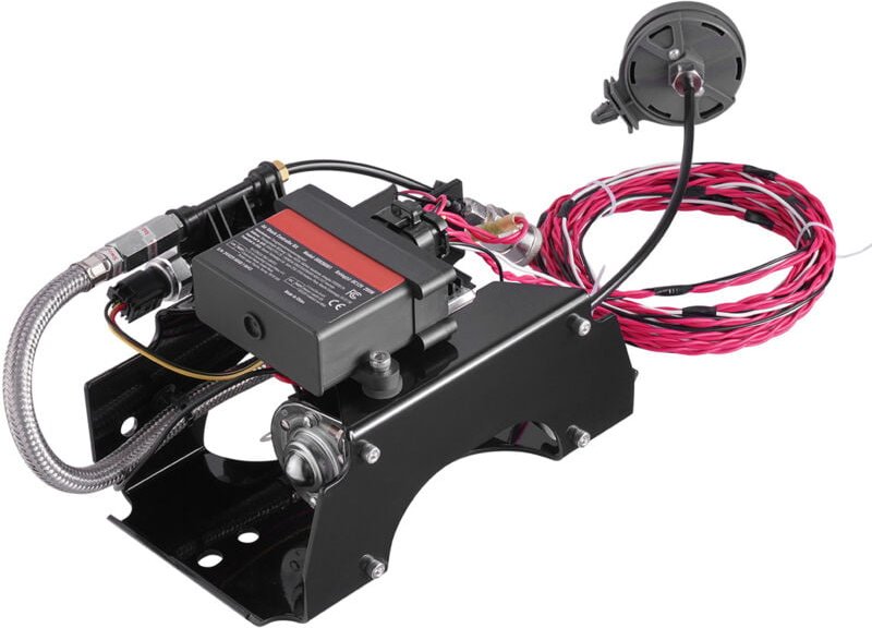 Mophorn Luftfederungsregler-Kit, 12 V 100 PSI kabellos, App-/Fernbedienung, Einpfadsystem, Inflator und Luftleitung für ...