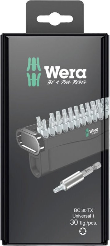 Bit-Sortiment Bit-Check 30 tx Universal 1 sb 05057900001 - Wera