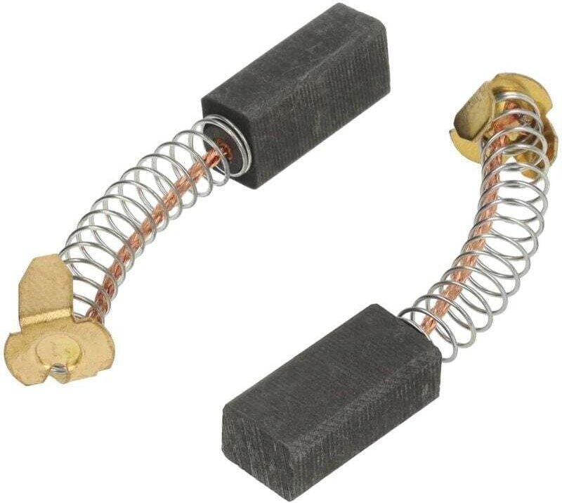 2x Kohlebürsten, Motorkohle 6 mm x 8 mm x 18 mm für Elektrowerkzeuge z. B. Hitachi, Makita, Milwaukee, Panasonic, Ryobi,...