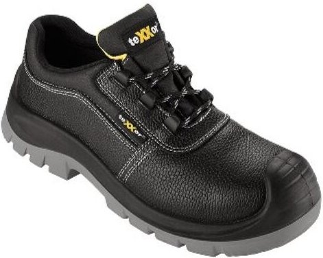 teXXor® S3S-Sicherheitshalbschuhe CALAIS schwarz/grau PU/PU-Sohle, 6314 Gr.42