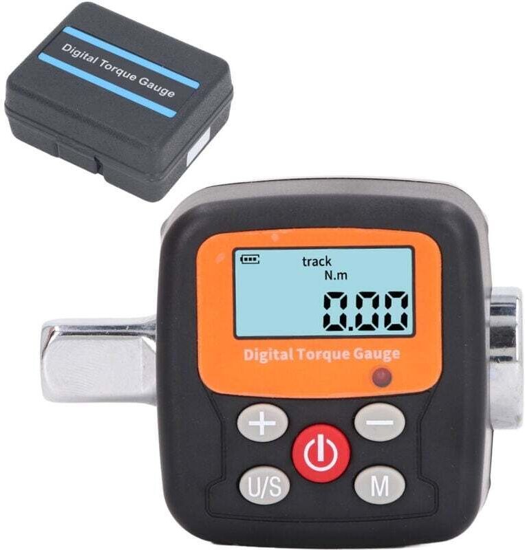 Compteur de Couple Numérique Haute Précision 6-200N m avec Alarme Sonore et Lumineuse Connecteur 1/2