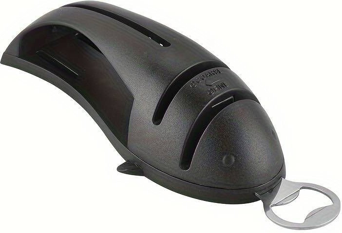 Messerschärfer, fischförmiger Messerschärfer für Küchenmesser, multifunktionaler tragbarer Messerschärfer für Küche, Out...