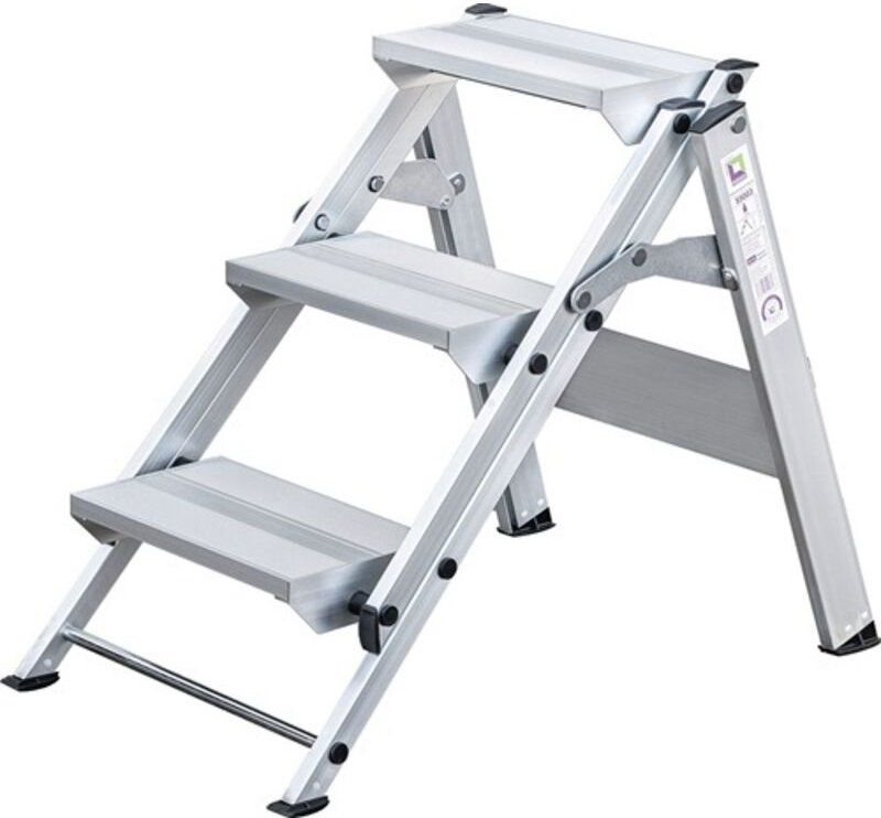 Günzburger - Steigtechnik Klapptreppe 3 Stufen - 055003