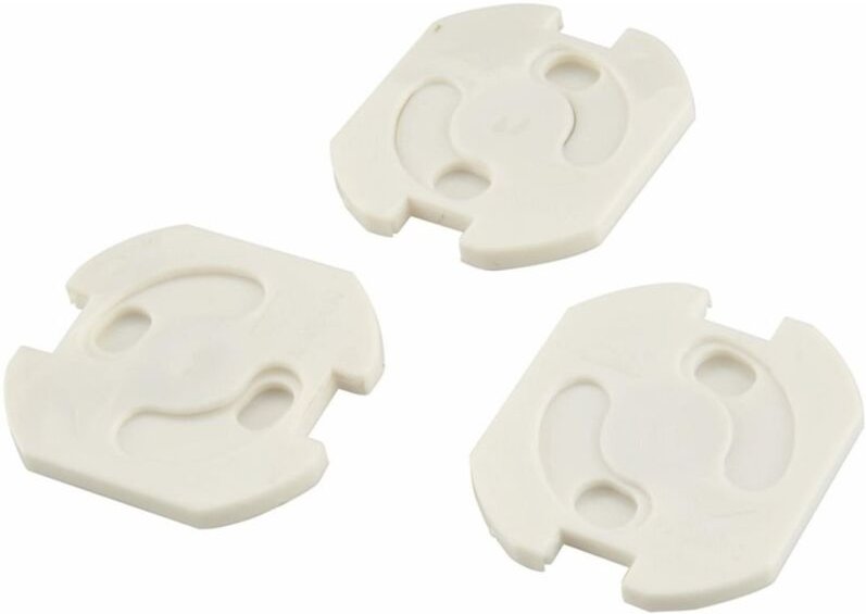 Unitec Steckdosenschutz Kindersicherung klebend weiß 3x Kinderschutz