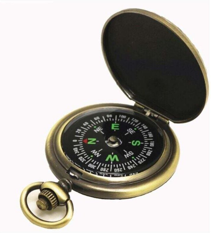 Schwarzer Kompass (65 x 46 x 15,5 mm), Mehrzweck-Halterung für den maritimen Außenbereich, ideal für Lastwagen, Wohnwage...