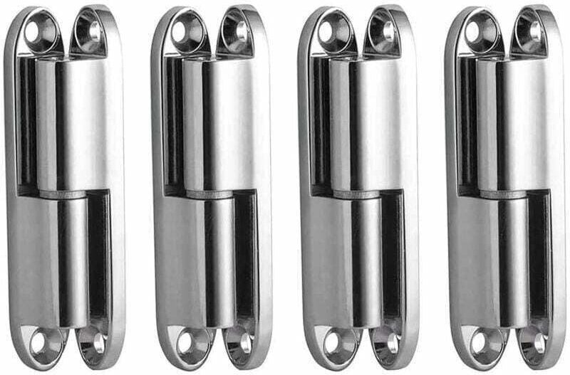 Vtizikl Bisagra para puerta de armario, 4 piezas, bisagras para puertas de muebles para el hogar, herrajes para armarios...