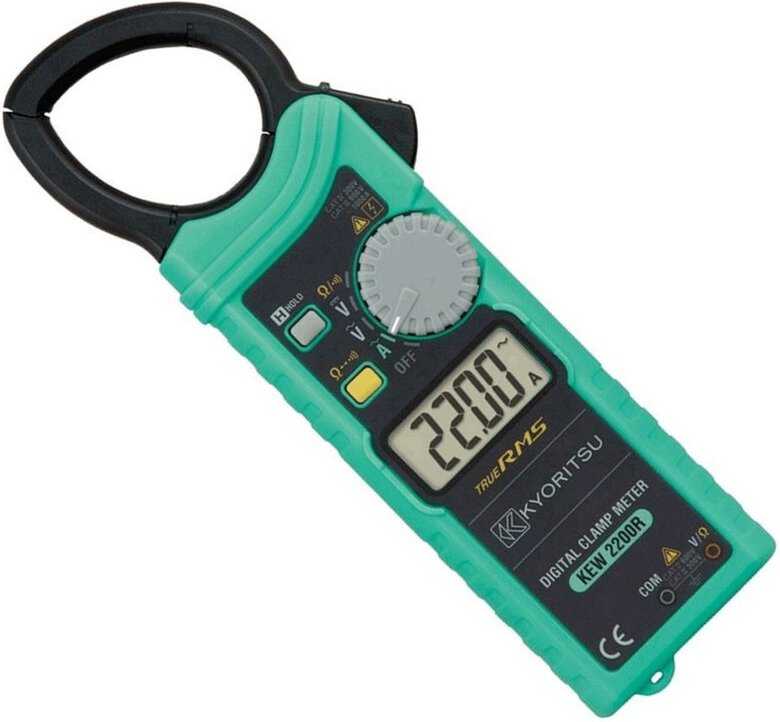 Kyoritsu - KEW-2200R Stromzange digital cat iii 600 v, cat iv 300 v