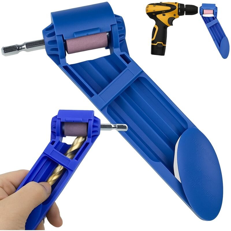 Tragbarer Bohrerschärfer zum Schärfen von Bohrern, Schraubendrehern und Bohrmaschinen