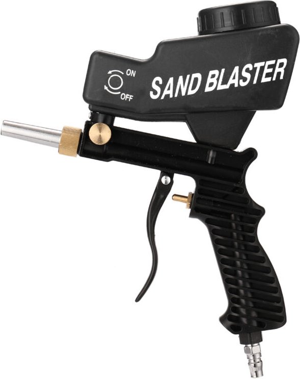 Decdeal - Tragbare Gravitations Sandstrahlmaschine Pneumatische Sandstrahlsetrost -Sandwell -Sandwast