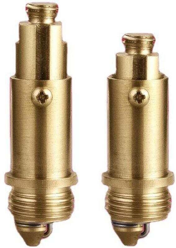 x Klickverschluss für Waschbecken, Spüle, Badewanne, Abfluss, Messing-Federverschluss für die meisten Spülen, Badewannen...