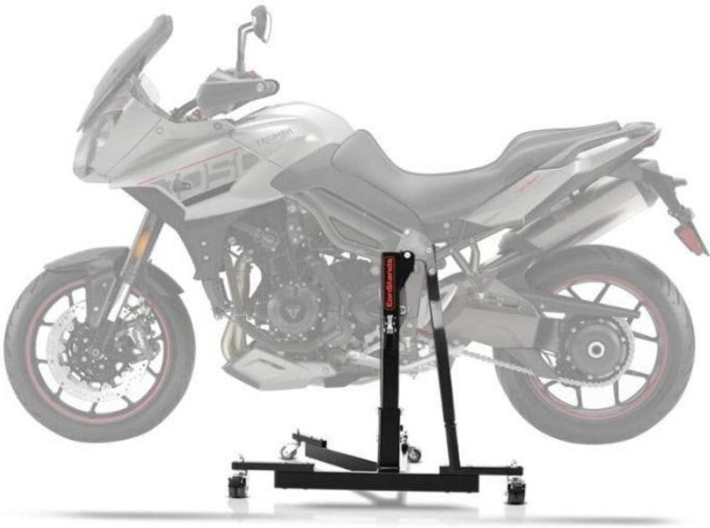 Zentralhebe Motorrad - ConStands Power-Evo - Kompatibel mit Triumph Tiger 1050 - Tragfähigkeit 300 kg - Leicht 17 kg