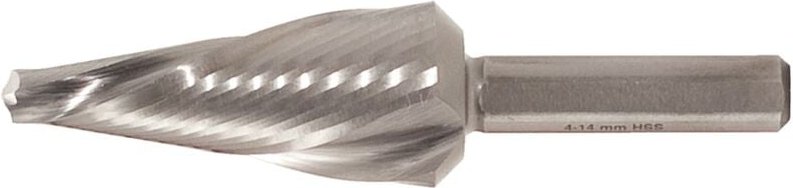 KS-Tools 336.0024 HSS Blechschälbohrer spiralgenut