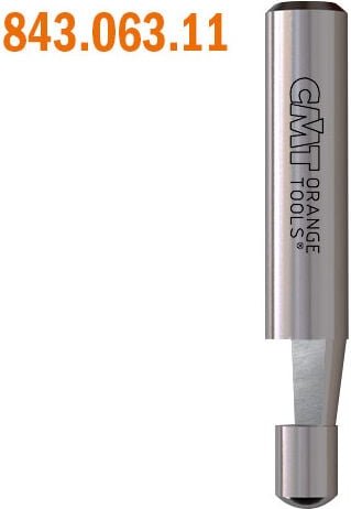 843.063.11-X50 50-Stück Vollhartmetall-Bündigfräser Z1 7° S=6,35 D=4,76/6,35x6,35x38