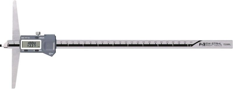 SW-Stahl 72380L Tiefenmessschieber, digital