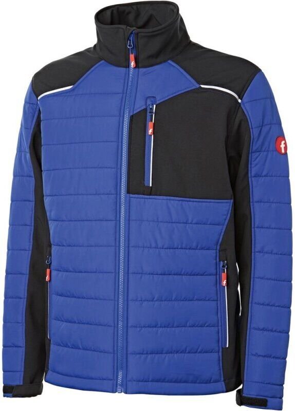Hybrid-Steppjacke kornblau/schwarz Gr. 3XL Fortis