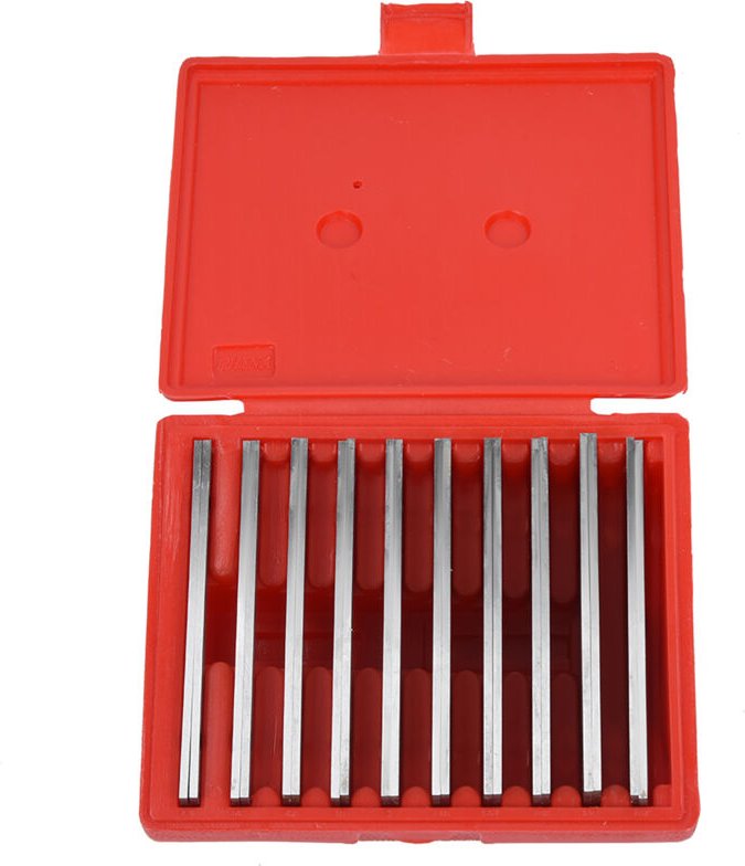 10 Paare Parallelblöcke, 0,0005 Präzision, 1/8i ACTOR Set Parallelblock Stahl Parallelset Parallellampe Leicht Hoch