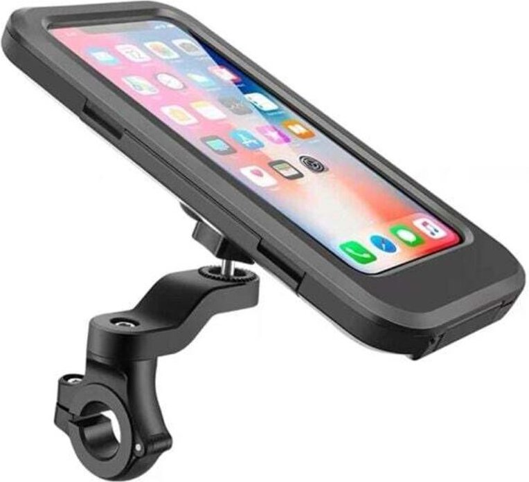 Wasserdichte Handyhalterung für Motorrad und Fahrrad, Handyhalterung für Fahrradlenker, wasserdichter Halter