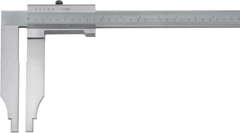 Format - Werkstatt-Messschieber 1/20 ohne Spitze/Feineinstellung, 500x250mm