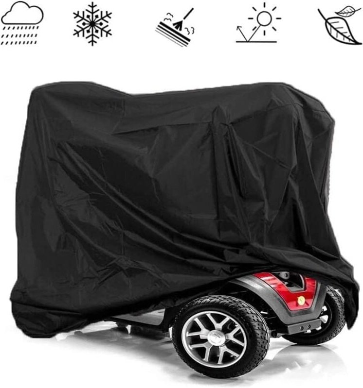 Tonchean - Abdeckung für Elektromobil, 210D Oxford-Gewebe, wasserdicht, schützt vor Staub, Schmutz, Schnee, Sonnenlicht ...