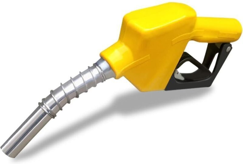 Vtizikl Pistolet de distribution d’huile Diesel à arrêt automatique, débit de 1,9 cm 45L / min