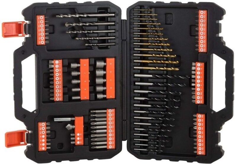Black&decker - Set mixed 109pz für wand-/holz- und metallbolzen a7200-xj