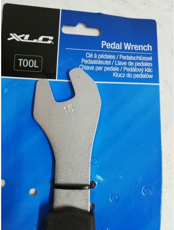Schraubenschlüssel für die Montage/Demontage von Fahrradpedalen XLC TO-S18 15 mm