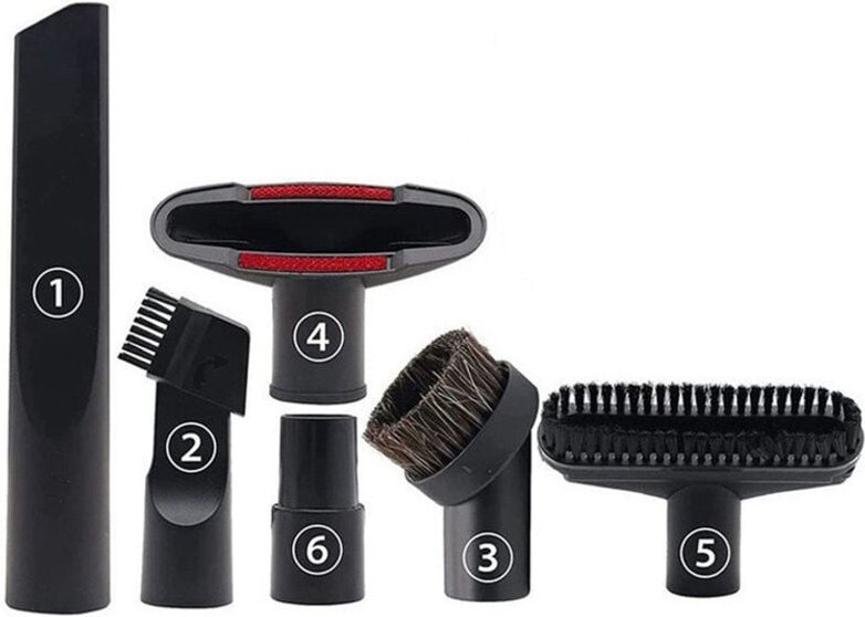 Zubehör kompatibel mit Miele Staubsaugern, Staubsauger-Set, 6-teilig